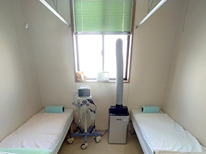 発熱患者控室の写真